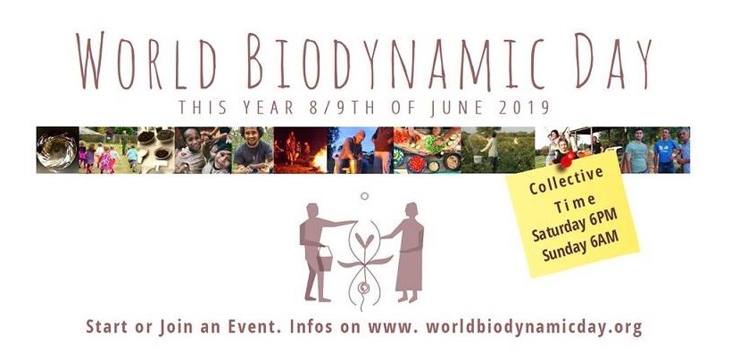 The World Biodynamic Day, founded in 2016 to bring together the biodynamic community. 